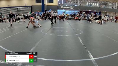 115 lbs Round 3 (4 Team) - Riley Alcantar, Kraken vs Chase Janawsky, North Carolina National Team