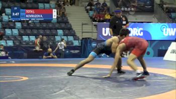 65 kg 1/4 Final - Jozsef Patrik Toth, Hungary vs Aghanazar Novruzov, Azerbaijan
