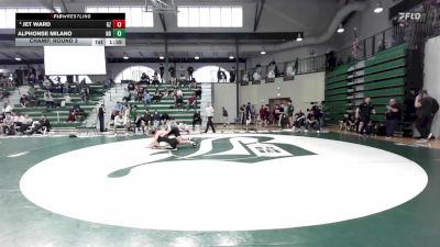 165 lbs Champ. Round 2 - Alphonse Milano, Notre Dame vs Jet Ward, Gonzaga