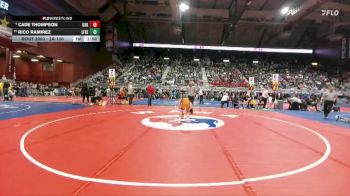 2A-106 lbs Champ. Round 1 - Rico Ramirez, Lingle-Ft. Laramie/Southeast vs Cade Thompson, Cokeville