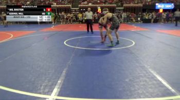 172 lbs Champ. Round 2 - Wil Rhoten, Falls Academy vs Ezekel Hill, Heights Wrestling Club