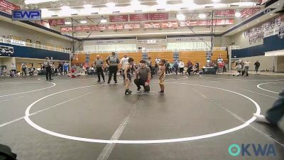 66 lbs Consi Of 8 #2 - Khalil Douglas, Clinton Youth Wrestling vs Sebastian Lerma, Piedmont