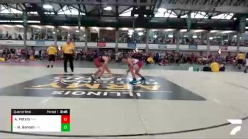 109-116 lbs Quarterfinal - Nelson Benesh, Oregon vs Aidan Peters, AWA