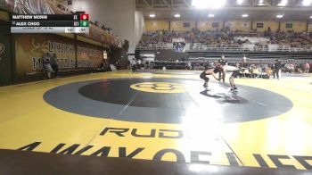 126 lbs Consi Of 16 #2 - Matthew Morin, St. John's College High School vs Alex Choo, St Johns (TX)