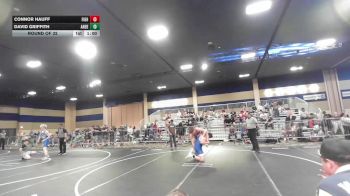 165 lbs Round Of 32 - Connor Hauff, Fighting Squirrels WC vs David Griffith, Anderson Wrestling