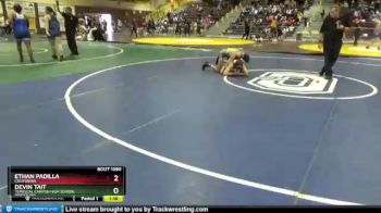 106 lbs Round 3 - Ethan Padilla, California vs Devin Tait, Temescal Canyon High School Wrestling