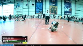 72 lbs Rd# 8- 12:30pm Saturday Final Pool - Brycen Kotenbeutel, PA Blue vs Brison Romero, Terps Xpress