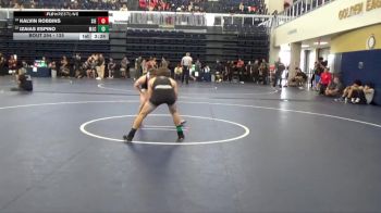 125 lbs Cons. Round 4 - Kalvin Robbins, Sierra College vs Izaias Espino, Modesto Junior College