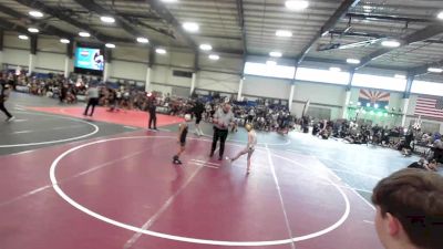 62 lbs Quarterfinal - Caleb Romero, Manu WC vs Jude Larsen, Rby Wc