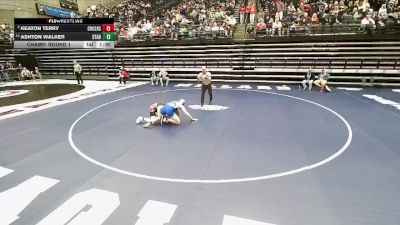4A 175 lbs Champ. Round 1 - Keaton Terry, Crimson Cliffs High vs Ashton Walker, Stansbury