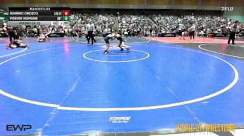 80 lbs Round Of 32 - Dominic Orozco, Legends Of Gold LV vs Porter Hopkins, Beebe Trained Wrestling