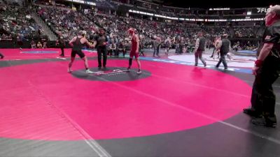 144-2A Champ. Round 1 - Dillon Brann, Ignacio vs Derick Sievertson, North Fork High School