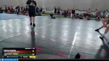 123 lbs Champ. Round 1 - Keith Parker, Indy West Wrestling Club vs Anthony Perez, Cvca