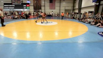 195 lbs Rr Rnd 1 - Brock Sexton, CKWA vs Jaxon Wright, Patton Trained Blue