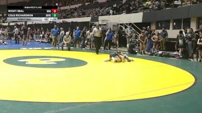3-5 60 Semifinal - Wyatt Deal, Williamsburg Wrestling Club vs Cole RICHARDSON, Great Neck Wrestling Club