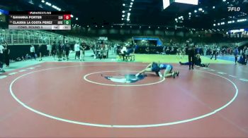 125 lbs Cons. Round 5 - Savanna Porter, St. John Neumann vs Claudia La Costa Perez, Oviedo