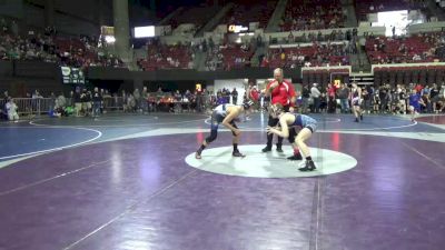 130 lbs Cons. Round 5 - Jake Ellison, Montana Disciples vs Gabe Grant, Cody Wrestling Club