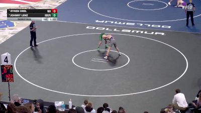 Semifinal - Ryken Orel, Winner vs Johnny Lenz, Kimball/White Lake/Platte-Geddes