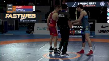 61 kg Tyler Lee GRAFF, USA vs Adlan ASKAROV, KAZ
