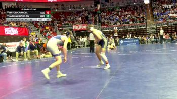 1A-138 lbs Cons. Round 2 - Jariyah Bowles, AGWSR vs Bryce Carroll, Cascade