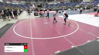 156 lbs Rr Rnd 1 - Tyler Johnson, Black Hills Wr Ac vs Zayden Norez, Hugoton WC