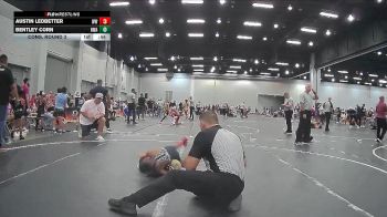 60 lbs Cons. Round 3 - Bentley Corn, Hurricane Wrestling Academy vs Austin Ledbetter, Woodland Wrestling