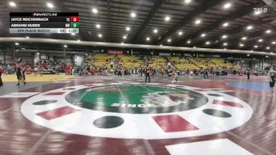 90 lbs 5th Place Match - Abrahm Huber, MATPAC Wrestling vs Jayce Reichenbach, Team Champs