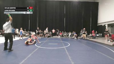 110 lbs Round 4 (6 Team) - Dylan Griffin, Steller Trained Embo vs Liam Fecanin, Dirty Jersey