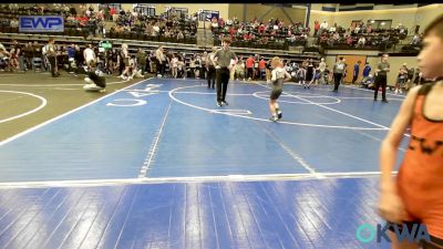 58 lbs Consolation - Ralph Perez, Cowboy Wrestling Club vs Maverick Higgins, Choctaw Ironman Youth Wrestling