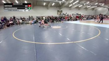 165 lbs Cons. Round 2 - Jack Klug, Ralston Valley vs Liam Mortenson, Boulder