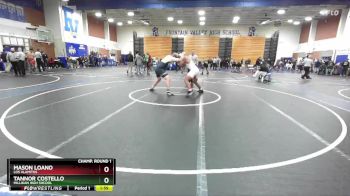 215 lbs Champ. Round 1 - Mason Loano, Los Alamitos vs Tannor Costello, Millikan High Shcool
