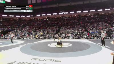 144 lbs 1st Place Match - Mason Rohr, Mass. Perry vs Garrison Weisner, Oregon Clay