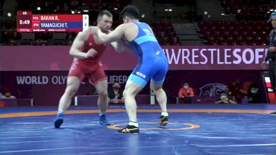 97 kg Radoslaw Baran, POL vs Takeshi Yamaguchi, JPN