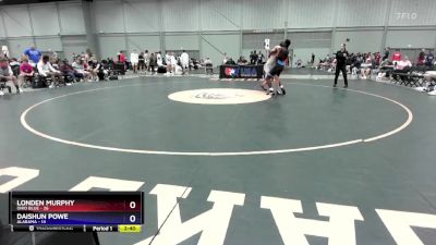 150 lbs Placement Matches (8 Team) - Londen Murphy, Ohio Blue vs Daishun Powe, Alabama