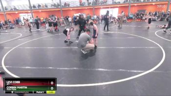 70 lbs Semifinal - Levi Cobb, JET vs Corbin Martin, Team Tiger