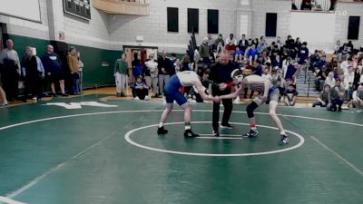 120 lbs Consi Of 16 #2 - William Southworth-Mahoney, Quincy/North Quincy vs Aiden Joy, Plymouth North