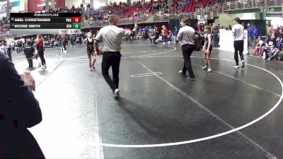 90 lbs Champ. Round 1 - Abel Christensen, Pioneer Wrestling Club vs Boone Smith, Dorchester