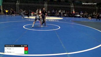 126 lbs Consolation - Jaron Priest, Layton vs Kade Flores, Green River