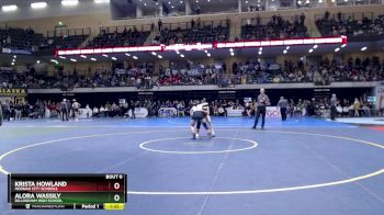 126G Semifinal - Krista Howland, Hoonah City Schools vs Alora Wassily, Dillingham High School