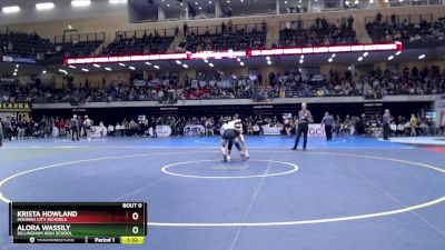 126G Semifinal - Krista Howland, Hoonah City Schools vs Alora Wassily, Dillingham High School