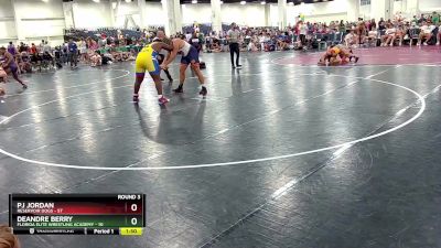 285 lbs Round 3 (10 Team) - PJ Jordan, Reservoir Dogs vs Deandre Berry, Florida Elite Wrestling Academy