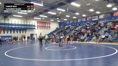 JV-28 lbs Round 3 - Parker Beck, Solon vs Alejandro Valdez, South Tama County