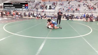 59 kg Cons. Rd Of 16 - Kendra Bliss, Storm RTC vs Me'kala James, RWC (Rams Wrestling Club)