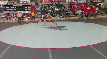 141 lbs Cons. Round 4 - Gavin Shoush, Central Methodist vs Issac Church, Missouri Valley