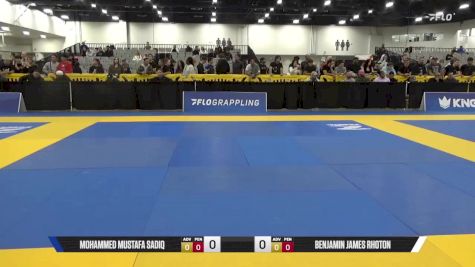 Benjamin James Rhoton vs Mohammed Mustafa Sadiq 2025 World IBJJF Jiu-Jitsu No-Gi Championship