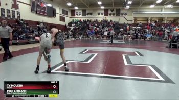 126 lbs Cons. Round 1 - Ty Moudry, NH/TV vs Mike LeBlanc, Tinley Park (Andrew)