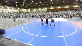 100 lbs 5th Place - Torrin Bristow, Lassen Wrestling Association vs Noah Puletau, Raider WC