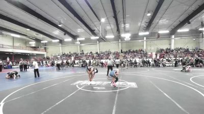 123 lbs Consolation - AlexAndrea Corona, No Team vs CeJae Snyder, Southwest Hammers