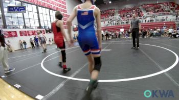 73 lbs Rr Rnd 1 - Jaxon Mounce, Choctaw Ironman Youth Wrestling vs Jasper Barnett, Redskins Wrestling Club