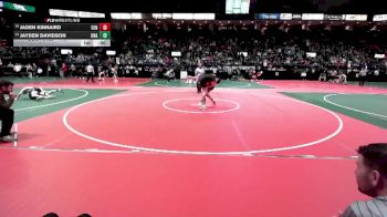 140 lbs Cons. Round 2 - Jayden Davidson, Unattached vs Jaden Kinnaird, CEN1